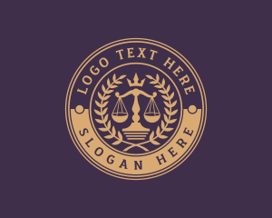 Legal Notary Judge Logo