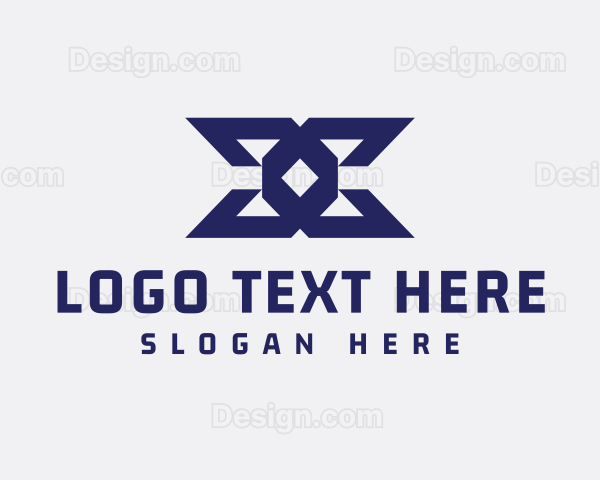 Gaming Technology Letter X Logo