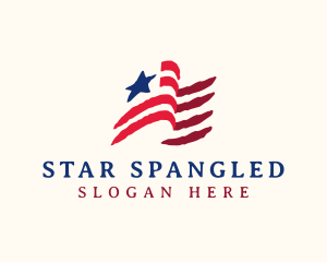 USA American Flag logo