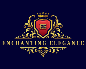 Elegant Royal Crest logo design