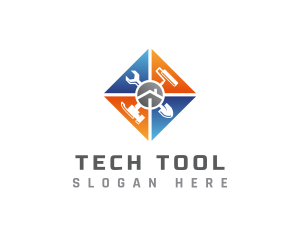 Renovation Repair Tools logo design