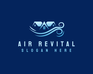 Home Cooling Ventilation  logo design