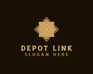 Tile Pavement Home Depot logo design