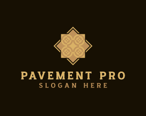 Tile Pavement Home Depot logo design