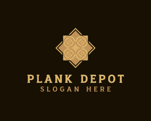 Tile Pavement Home Depot logo design