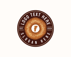 Vermont Pastry Doughnut Logo