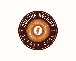 Vermont Pastry Doughnut logo design