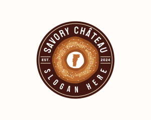 Vermont Pastry Doughnut logo design