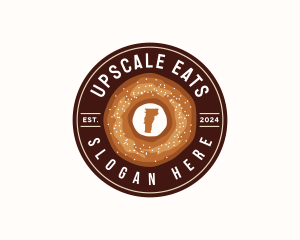 Vermont Pastry Doughnut logo design