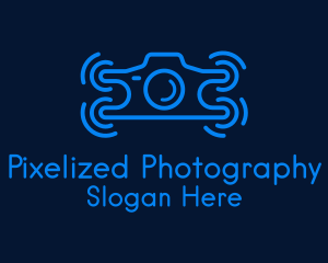 Drone Camera Photography  logo design