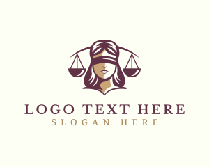 Justice Law Woman logo