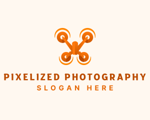 Drone Media Photography logo design