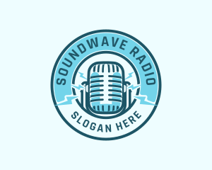 Microphone Podcast Radio logo