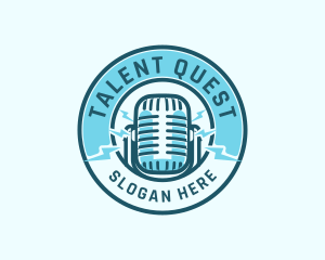 Microphone Podcast Radio logo