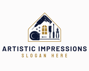 Home Renovation Tools logo design