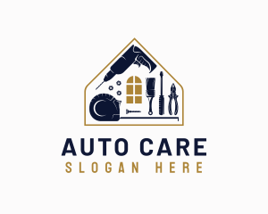 Home Renovation Tools logo design