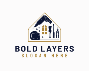 Home Renovation Tools logo design