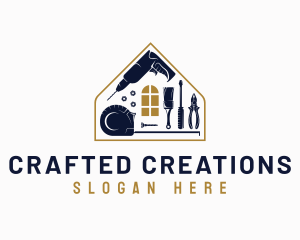 Home Renovation Tools logo design