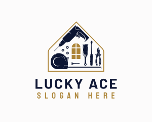 Home Renovation Tools logo design