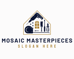 Home Renovation Tools logo design