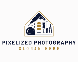 Home Renovation Tools logo design