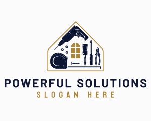 Home Renovation Tools logo design