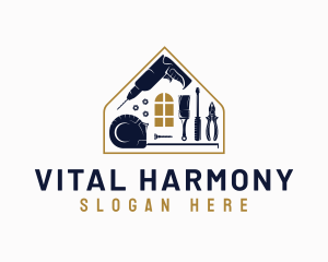 Home Renovation Tools logo design