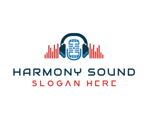 Sound Recording Microphone logo design