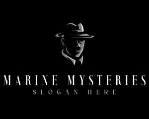 Detective Mysterious Anonymous logo design