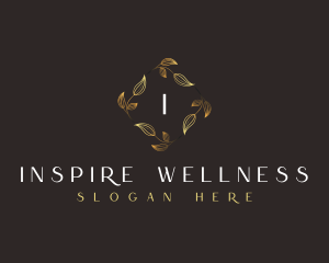 Wellness Leaves Spa logo design