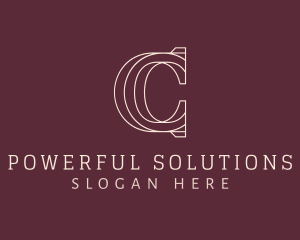 Elegant Jeweller Letter C  logo design