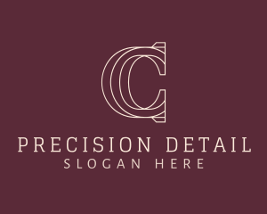 Elegant Jeweller Letter C  logo design