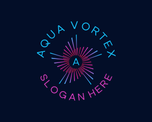 Vortex Propeller Motion logo design