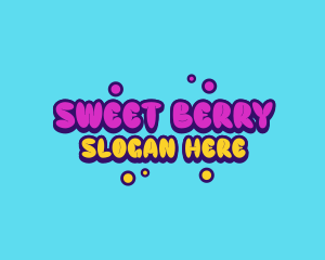 Sweet Bubbly Candy logo design