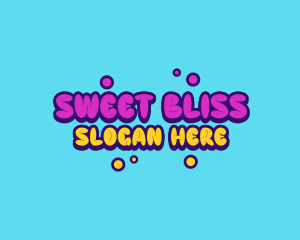 Sweet Bubbly Candy logo design