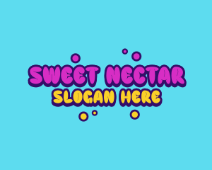 Sweet Bubbly Candy logo design