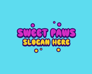 Sweet Bubbly Candy logo design