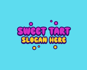 Sweet Bubbly Candy logo design