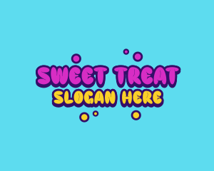 Sweet Bubbly Candy logo design