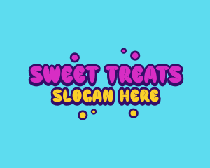 Sweet Bubbly Candy logo design