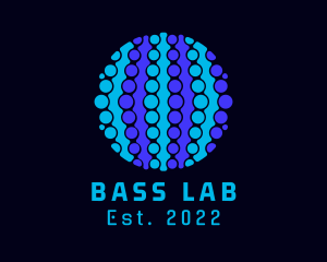 Blue Cellular Microbiology logo design