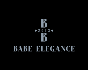 Elegant Luxury Fashion Boutique logo design