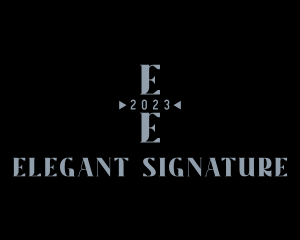 Elegant Luxury Fashion Boutique logo design