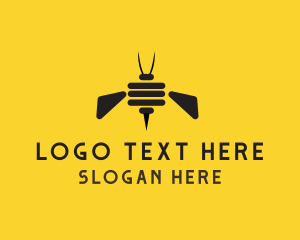 Bee Insect Hive logo