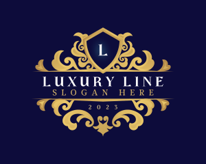 Shield Royal Luxury logo design