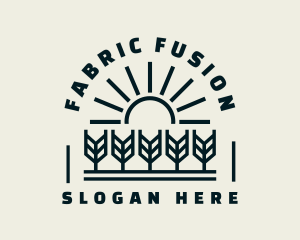 Sun Wheat Harvest logo design