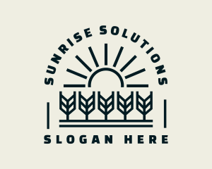 Sun Wheat Harvest logo