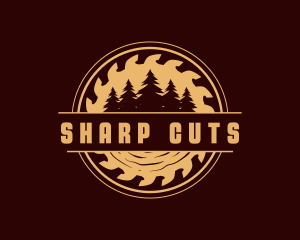 Saw Tree Woodwork logo design