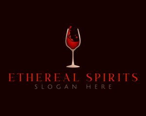 Wine Glass Drink logo