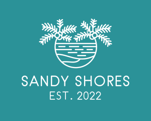 Beach Resort Seaside  logo design